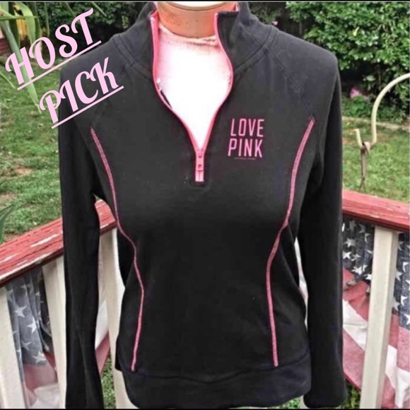 PINK Victoria's Secret Tops - VS PINK QUARTER ZIP UP
